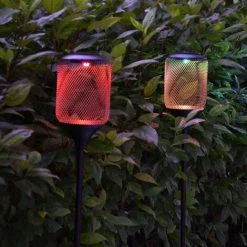 XANLITE - Balise à Piquet Solaire 2 LED RVB + Blanc IP44 8h D'autonomie - SOBAGRVBW -XANLITE Soldes 47378691 3