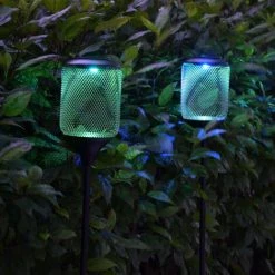 XANLITE - Balise à Piquet Solaire 2 LED RVB + Blanc IP44 8h D'autonomie - SOBAGRVBW -XANLITE Soldes 47378691 4