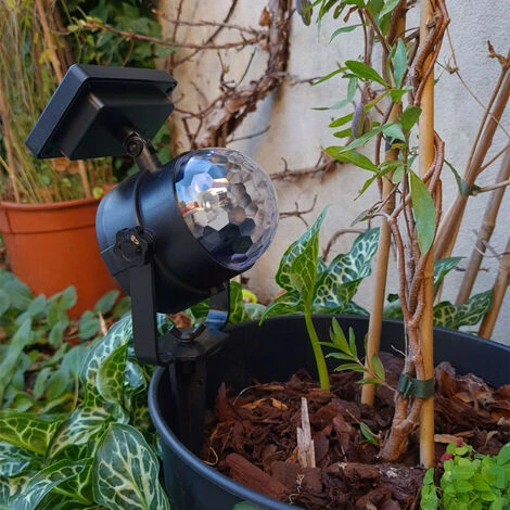 XANLITE - Balise LED Solaire étanche Effet "Disco" - SPSODRVB 2 XANLITE - Balise LED Solaire étanche Effet "Disco" - SPSODRVB – Image 2