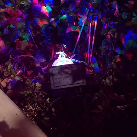 XANLITE - Balise LED Solaire étanche Effet "Disco" - SPSODRVB 3 XANLITE - Balise LED Solaire étanche Effet "Disco" - SPSODRVB – Image 3