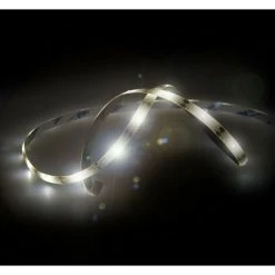 XANLITE - Ruban Lumineux LED à Piles (incluses) - 1 Mètre - Blanc Neutre - LSAK1PICW -XANLITE Soldes 47378693 4