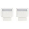 XANLITE - Lot De 2 éclairages De Placard Et Tiroir à Piles (incluses) - Détection Magnétique - 50 Lumens - Blanc Neutre - PACK2ECP35DCW