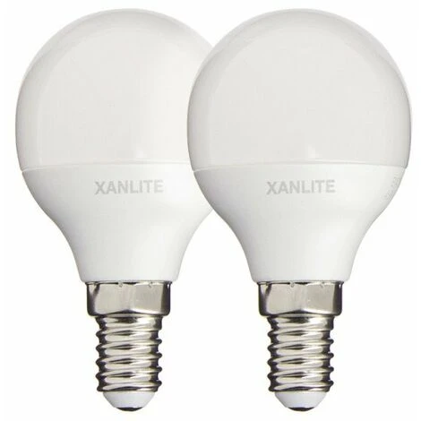 XANLITE - Lot De 2 Ampoules LED P45 - Culot E14 - Classique - PACK2EV470P 1 XANLITE - Lot De 2 Ampoules LED P45 - Culot E14 - Classique - PACK2EV470P
