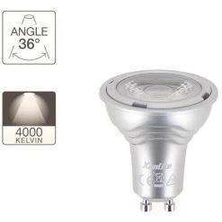 XANLITE - Ampoule LED Spot, Culot GU10, 4W Cons. (35W Eq.), Lumière Blanc Neutre - VG35SCW -XANLITE Soldes 47378724 3