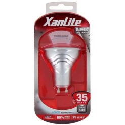 XANLITE - Ampoule LED Spot, Culot GU10, 4W Cons. (35W Eq.), Lumière Blanc Neutre - VG35SCW -XANLITE Soldes 47378724 5