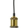 XANLITE - Suspension à Douille Dorée, Style Vintage, Culot E27 - SDVEG