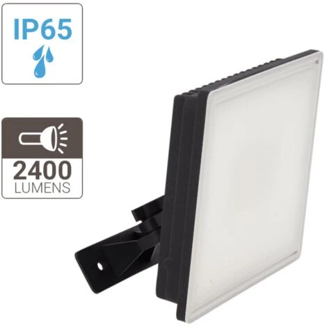 XANLITE - Projecteur LED Mural Noir, 30 W, 2400 Lumens - PR30WM 2 XANLITE - Projecteur LED Mural Noir, 30 W, 2400 Lumens - PR30WM – Image 2