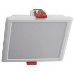 XANLITE - Spot Encastrable LED Carré - Super Slim - Cons. 6W - 800 Lumens - Blanc Neutre - DOP400CCW
