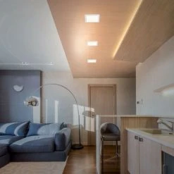 XANLITE - Spot Encastrable LED Carré - Super Slim - Cons. 6W - 800 Lumens - Blanc Neutre - DOP400CCW -XANLITE Soldes 47378746 3