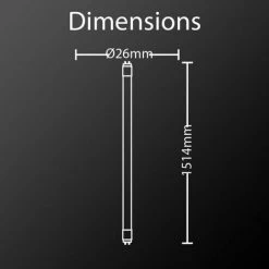 XANLITE - Tube à LED, Culot G13, 21W Cons. (58W Eq.), Lumière Blanc Neutre - TU1502200CW -XANLITE Soldes 47378785 4