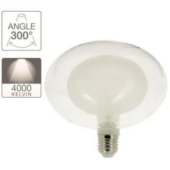 XANLITE - Ampoule LED Déco, Double Verre, Forme De Flacon, Culot E27, Blanc Neutre, Forme Allongée - RDECB150G9DVOT -XANLITE Soldes 47378797 4