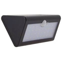 Xanlite - Applique Murale LED Solaire, X3 Intensités, Détecteur De Mouvement Inclus, 500 Lumens - APS500D