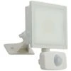 XANLITE - Projecteur LED Mural Blanc, Détecteur De Mouvement Inclus, 20 W, 1600 Lumens - PR20WMDB