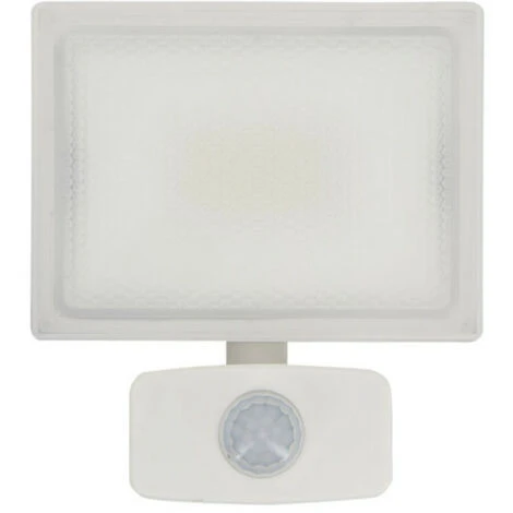 XANLITE - Projecteur LED Mural Blanc, Détecteur De Mouvement Inclus, 20 W, 1600 Lumens - PR20WMDB 3 XANLITE - Projecteur LED Mural Blanc, Détecteur De Mouvement Inclus, 20 W, 1600 Lumens - PR20WMDB – Image 3
