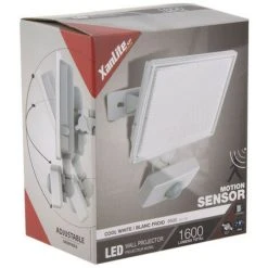 XANLITE - Projecteur LED Mural Blanc, Détecteur De Mouvement Inclus, 20 W, 1600 Lumens - PR20WMDB 8 XANLITE - Projecteur LED Mural Blanc, Détecteur De Mouvement Inclus, 20 W, 1600 Lumens - PR20WMDB -XANLITE Soldes 47378817 4