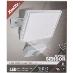 XANLITE - Projecteur LED Mural Blanc, Détecteur De Mouvement Inclus, 20 W, 1600 Lumens - PR20WMDB 9 XANLITE - Projecteur LED Mural Blanc, Détecteur De Mouvement Inclus, 20 W, 1600 Lumens - PR20WMDB -XANLITE Soldes 47378817 5