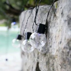 XANLITE - Guirlande Solaire Guinguette 5m IP44 - 8 Ampoules - RVB - GRL5GUINRVB -XANLITE Soldes 52766769 3