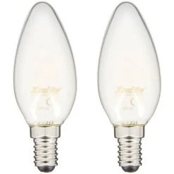 XANLITE - Ampoule LED Filament Culot E14 806lm Blanc Neutre - PACK2RFV806FOCW
