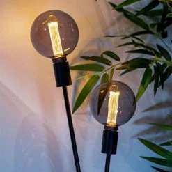 XANLITE - Lampadaire Twinsy Bambou Et Métal Noir Xanlite Déco - XDLTWINSYWB -XANLITE Soldes 63861601 3
