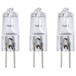 XANLITE - Lot De 3 Ampoules Halogènes Culot G4, 375 Lumens, 2900 Kelvins, Blanc Chaud, Dimmable - PACK3HG420W
