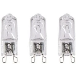 Xanlite - Lot De 3 Ampoules Halogènes Culot G9, 410 Lumens, 36W, 2700 Kelvins, Blanc Chaud Dimmable - PACK3HG930W