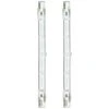 XANLITE - Lot De 2 Ampoules Halogènes Culot R7S, 118mm, 2200 Lumens, équivalence 138 W, 2900 Kelvins, Dimmable - PACK2HR7S118118W