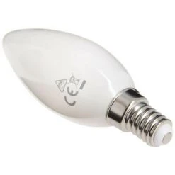 XANLITE - Ampoule Filament LED Flamme Opaque, Culot E14,470 Lumens, Conso. 4W (eq. 40W), 2700K, Blanc Chaud - RFV470FOD -XANLITE Soldes 64576693 4