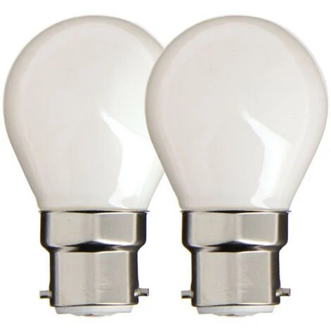 XANLITE - Lot De 2 Ampoules Filament LED P45, Culot B22, 806 Lumens (équivalence 60W, 4000 Kelvin, Blanc Neutre - PACK2RFB806POCW 1 XANLITE - Lot De 2 Ampoules Filament LED P45, Culot B22, 806 Lumens (équivalence 60W, 4000 Kelvin, Blanc Neutre - PACK2RFB806POCW