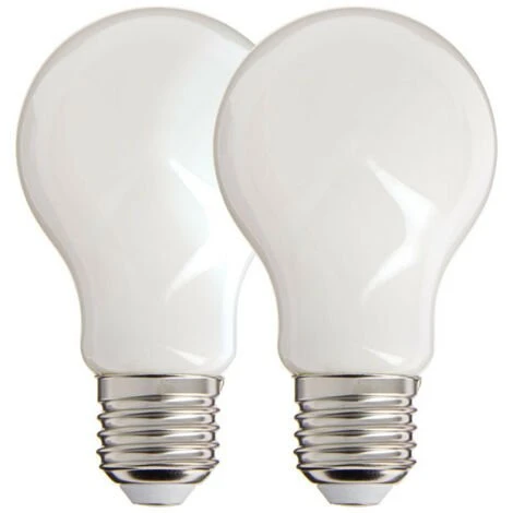 XANLITE - Lot De 2 Ampoules Filament LED A60 Opaque, Culot E27, 806 Lumens, Equivalence 60 W, 4000 Kelvins, Blanc Neutre - PACK2RFE806GOCW 1 XANLITE - Lot De 2 Ampoules Filament LED A60 Opaque, Culot E27, 806 Lumens, Equivalence 60 W, 4000 Kelvins, Blanc Neutre - PACK2RFE806GOCW
