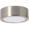 XANLITE - Spot De Meuble Acier Brossé LED IP44, 2 Modes De Fixation, CCT - ECPKSP250S