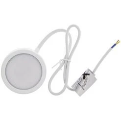 XANLITE - Spot De Meuble Blanc LED IP44, 2 Modes De Fixation, CCT - ECPKSP250B -XANLITE Soldes 66566847 5