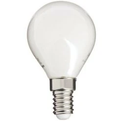XANLITE - Ampoule Filament LED Opaque, Culot E14, 250 Lumens, Conso. 4W (eq. 25W), 4000K, Blanc Neutre - RFV250POCW