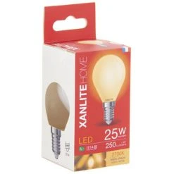 XANLITE - Ampoule Filament LED Opaque, Culot E14, 250 Lumens, Conso. 4W (eq. 25W), 2700K, Blanc Chaud - RFV250PO -XANLITE Soldes 67704831 5
