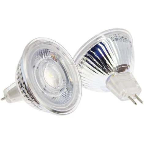 XANLITE - Lot De 2 Ampoules SMD LED Spot MR16, Culot GU5.3, 345 Lumens, Conso. 5W (eq. 35W), 4000K, Blanc Neutre - PACK2VM35SCW 2 XANLITE - Lot De 2 Ampoules SMD LED Spot MR16, Culot GU5.3, 345 Lumens, Conso. 5W (eq. 35W), 4000K, Blanc Neutre - PACK2VM35SCW – Image 2
