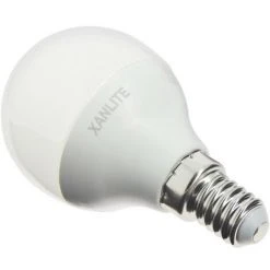 XANLITE - Lot De 5 Ampoules SMD LED P45 Opaque, Culot E14, 470 Lumens, Conso. 5,3 W (eq. 40W), 2700K, Blanc Chaud - PACK5EV470P -XANLITE Soldes 69018045 4