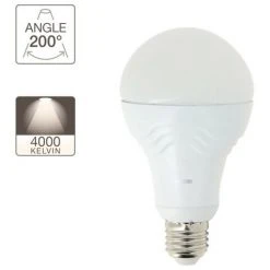 XANLITE - Ampoule LED A60, Culot E27, 14,2W Cons. (100W Eq.), Lumière Blanc Neutre - ME1521GCW 9 XANLITE - Ampoule LED A60, Culot E27, 14,2W Cons. (100W Eq.), Lumière Blanc Neutre - ME1521GCW -XANLITE Soldes 6922007 5