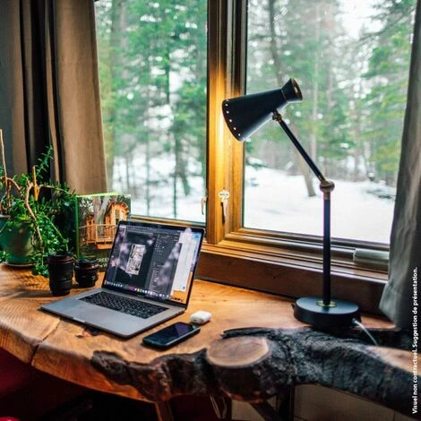 XANLITE - Ampoule LED Flamme, Culot E14, 5,3W Cons. (40W Eq.), Lumière Blanc Chaud - EV470F 2 XANLITE - Ampoule LED Flamme, Culot E14, 5,3W Cons. (40W Eq.), Lumière Blanc Chaud - EV470F – Image 2