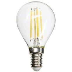 XANLITE - Ampoule à Filament LED P45, Culot E14, 4W Cons. (40W Eq.), Lumière Blanc Chaud - RFV470P