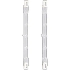 XANLITE - Lot De 2 Ampoules Halogènes Culot R7S, 3090 Lumens, équivalence 160W, 2900 Kelvins, Dimmable - PACK2HR7S118200W
