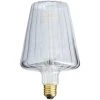 XANLITE - Ampoule Filament LED Déco Verre Ciselé Cône, Culot E27, 300 Lumens, Blanc Chaud - RFDE240COSTR