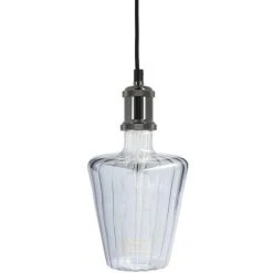 XANLITE - Ampoule Filament LED Déco Verre Ciselé Cône, Culot E27, 300 Lumens, Blanc Chaud - RFDE240COSTR -XANLITE Soldes 71844734 4