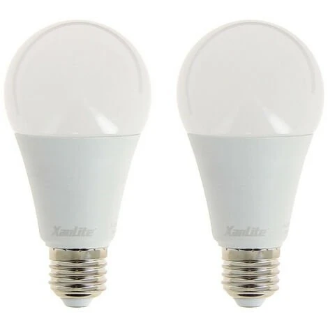 XANLITE - Lot De 2 Ampoules LED A60 - CuLot E27 - Classique - PACK2EE1521GCW 1 XANLITE - Lot De 2 Ampoules LED A60 - CuLot E27 - Classique - PACK2EE1521GCW